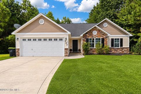 Tiny photo for 407 Hidden Oaks Drive, Jacksonville, NC 28546 (MLS # 100591331)