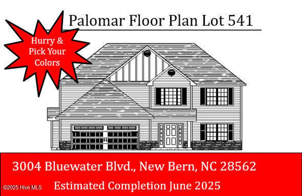 Photo of 3004 Bluewater Boulevard, New Bern, NC 28562 (MLS # 100546989)