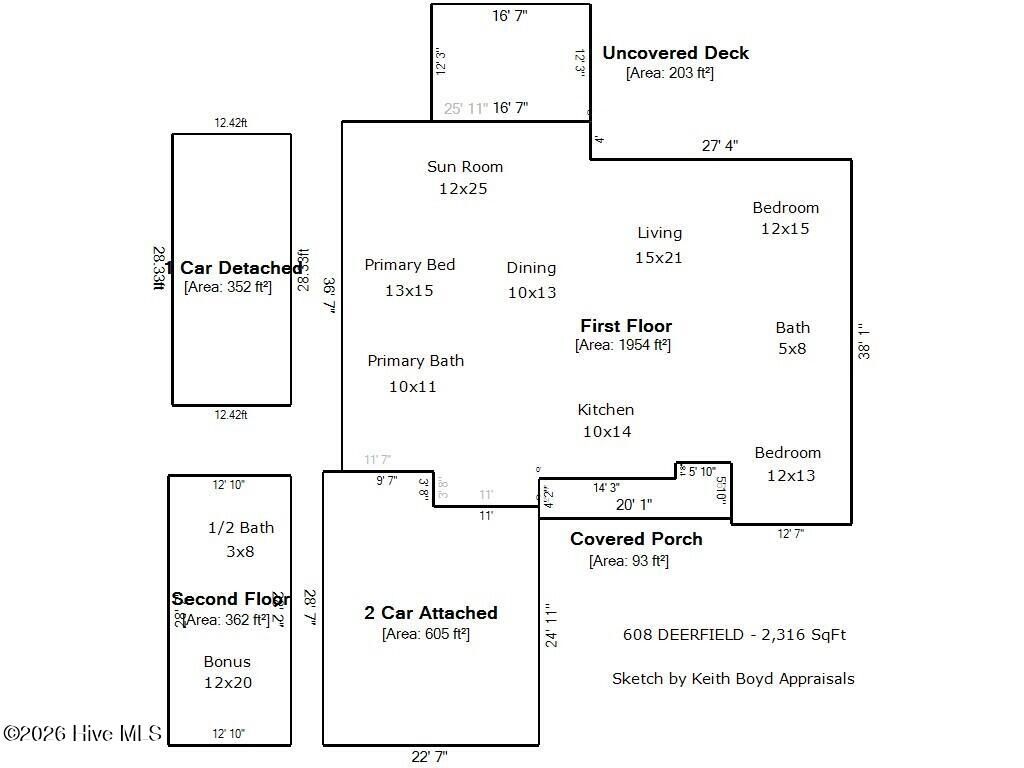 Photo of 608 Deerfield Drive, New Bern, NC 28562 (MLS # 100555447)