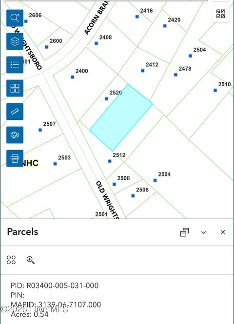 Vacant Land For Sale - 2518 Old Wrightsboro Road<br/> Wilmington, NC 28405
