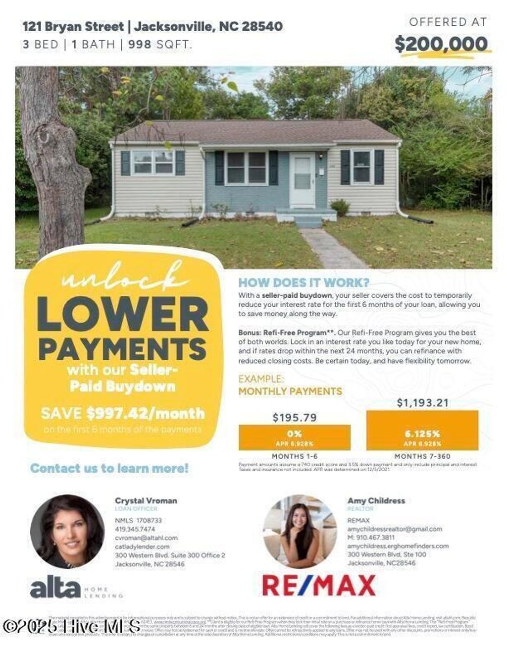 Photo of 121 Bryan Street, Jacksonville, NC 28540 (MLS # 100545844)