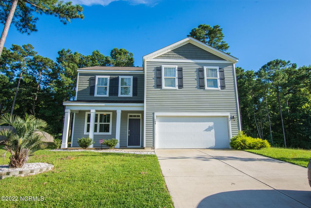 Photo of 109 Old Dock Landing Road, Sneads Ferry, NC 28460 (MLS # 100560048)