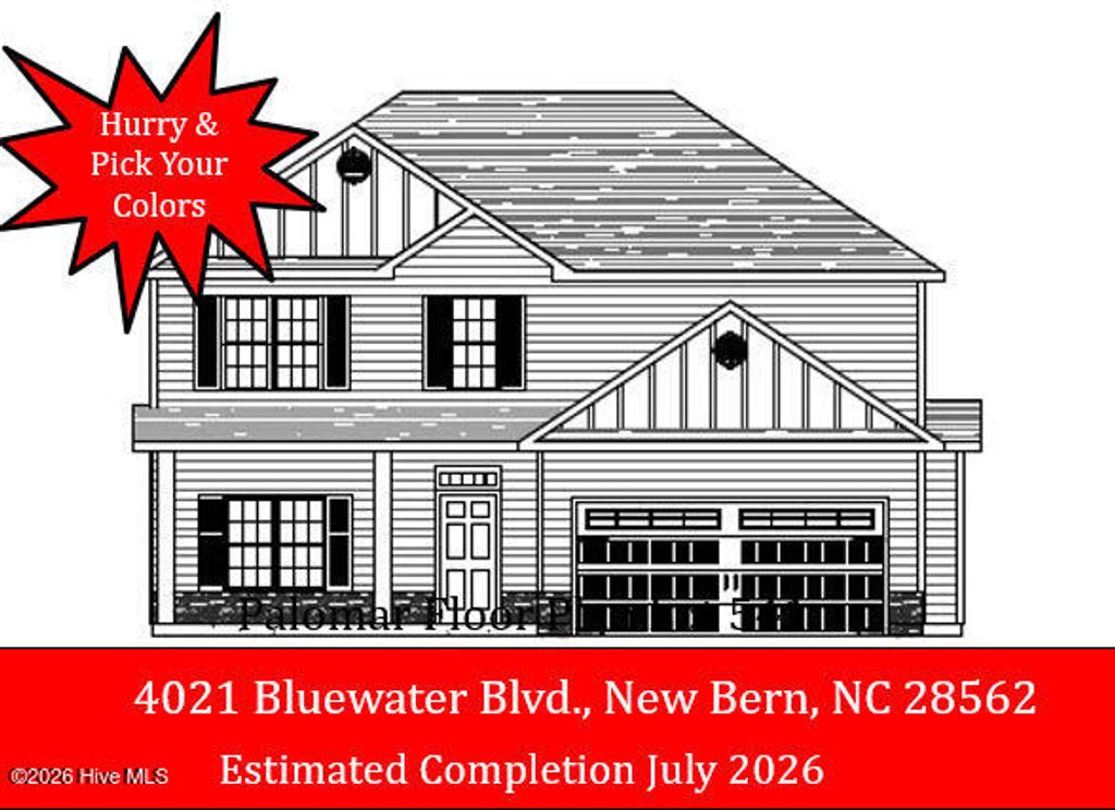 Photo of 4021 Bluewater Boulevard, New Bern, NC 28562 (MLS # 100552579)