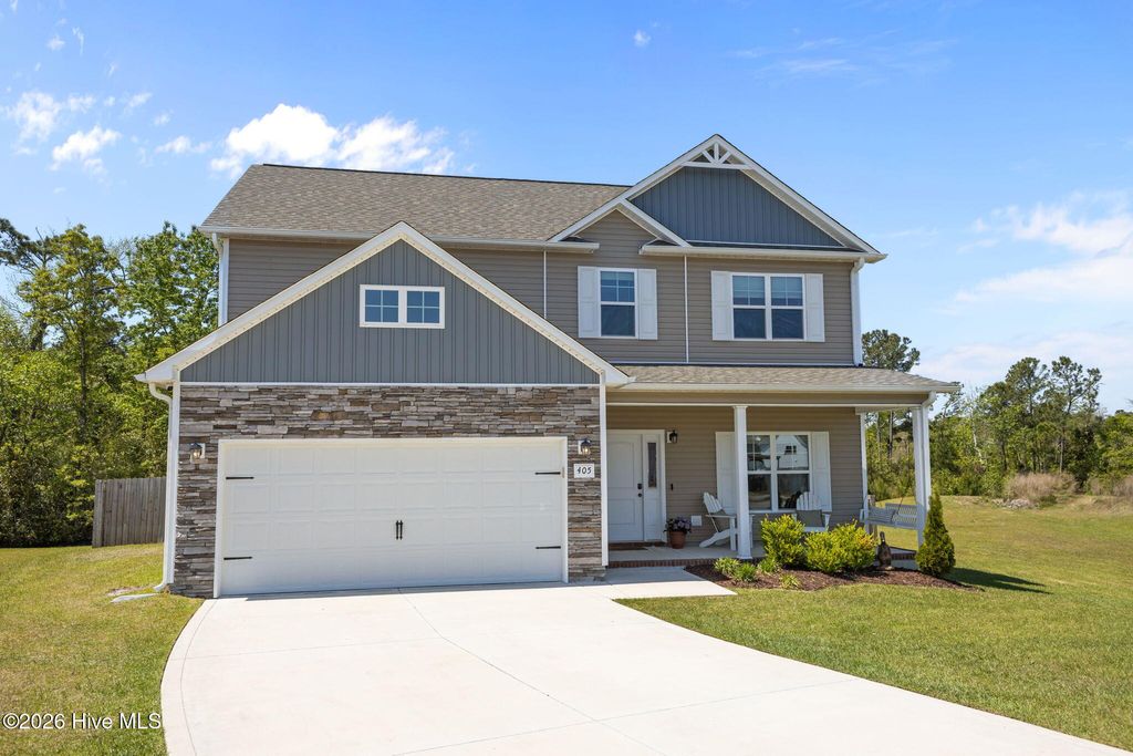 Photo of 405 Brown Pelican Court, Hubert, NC 28539 (MLS # 100568670)