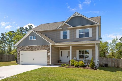 Tiny photo for 405 Brown Pelican Court, Hubert, NC 28539 (MLS # 100568670)