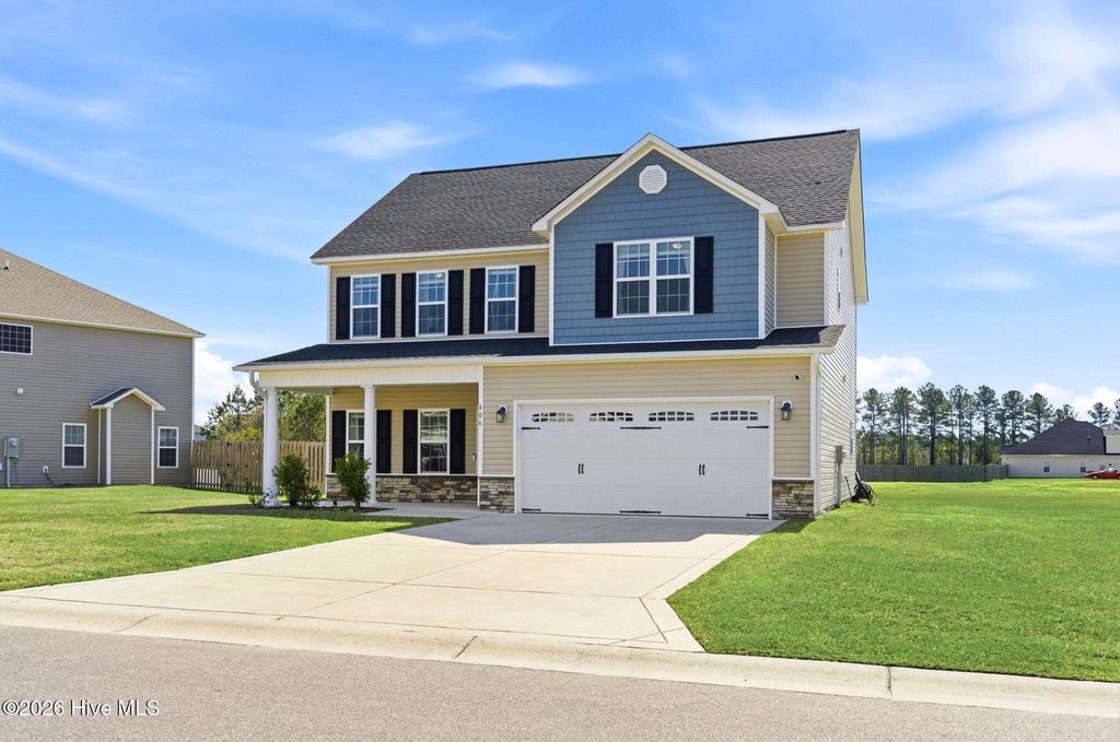 Photo of 406 Tyrrell Trail, Jacksonville, NC 28546 (MLS # 100563998)