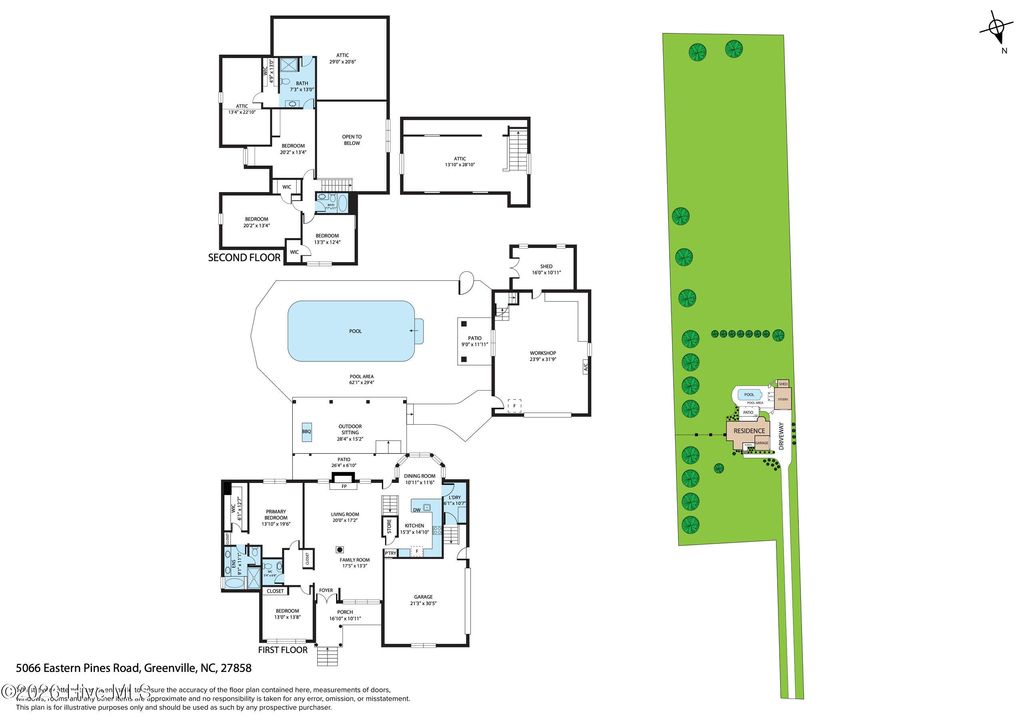 Photo of 5066 Eastern Pines Road, Greenville, NC 27858 (MLS # 100570273)