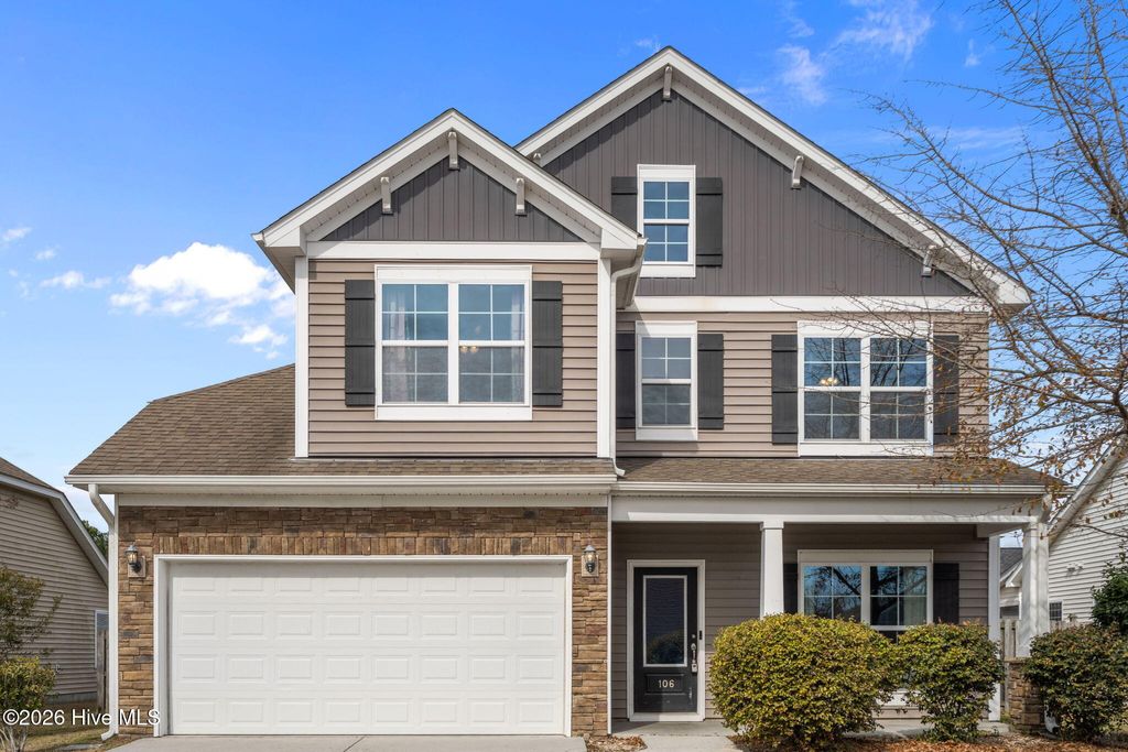 Photo of 106 Porch Swing Way, Holly Ridge, NC 28445 (MLS # 100555792)