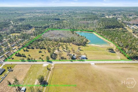 Vacant Land For Sale - 178 Lee Place Road<br/> Long County, Ludowici, GA 31316