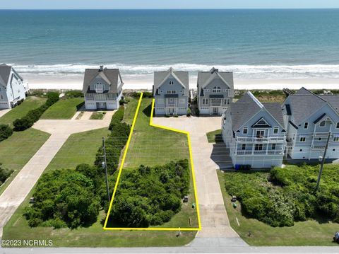 Tiny photo for 4300 Island Drive, North Topsail Beach, NC 28460 (MLS # 100568416)