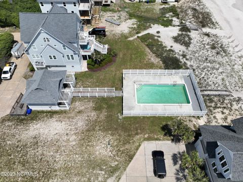 Tiny photo for 4300 Island Drive, North Topsail Beach, NC 28460 (MLS # 100568416)
