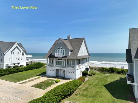Tiny photo for 4300 Island Drive, North Topsail Beach, NC 28460 (MLS # 100568416)