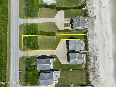 Tiny photo for 4300 Island Drive, North Topsail Beach, NC 28460 (MLS # 100568416)