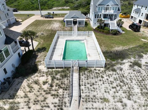 Tiny photo for 4300 Island Drive, North Topsail Beach, NC 28460 (MLS # 100568416)