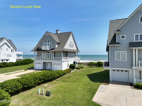 Tiny photo for 4300 Island Drive, North Topsail Beach, NC 28460 (MLS # 100568416)