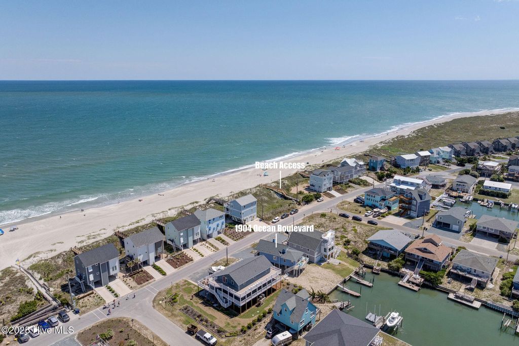 Photo of 1904 Ocean Boulevard, Topsail Beach, NC 28445 (MLS # 100510291)