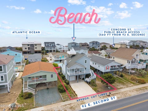 Homes For Sale - 92 E Second Street<br/> Ocean Isle Beach, NC 28469