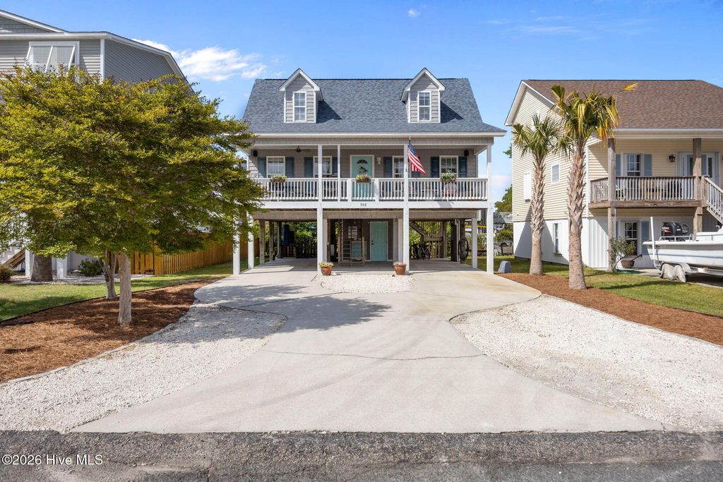Photo of 508 Seafarer Drive, Carolina Beach, NC 28428 (MLS # 100566425)