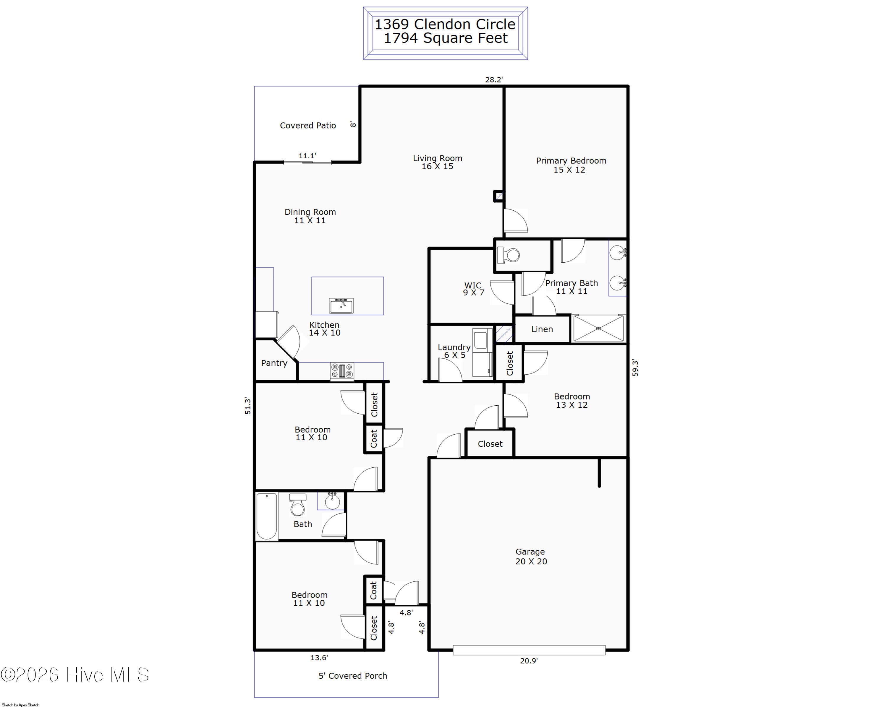 1369 Clendon Circle