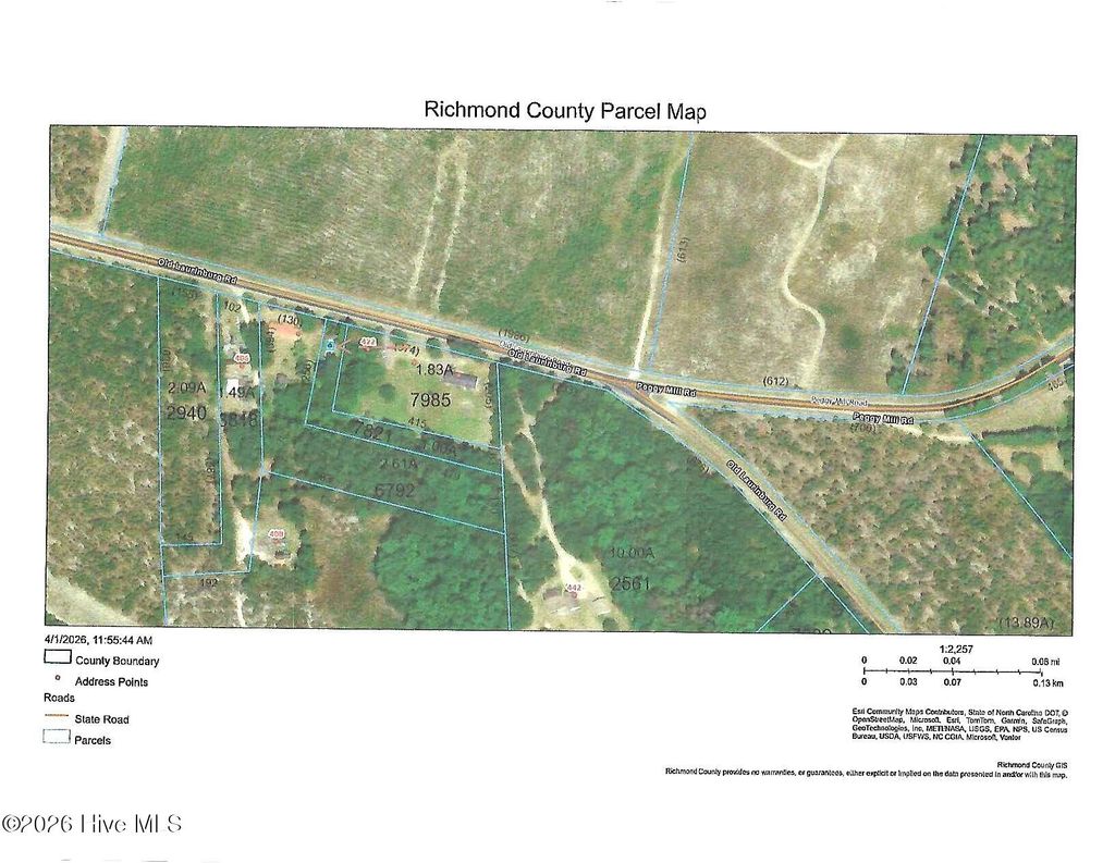 Photo of 418 Old Laurinburg Road, Hamlet, NC 28345 (MLS # 100564103)