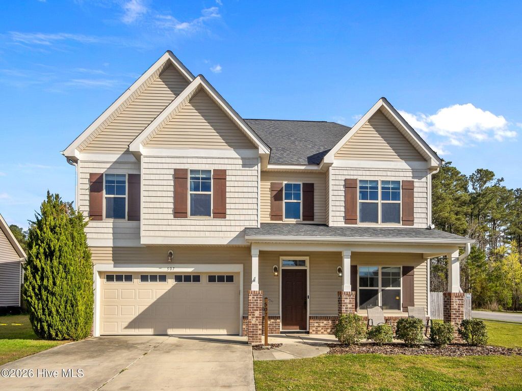 Photo of 507 Savannah Drive, Jacksonville, NC 28546 (MLS # 100558979)