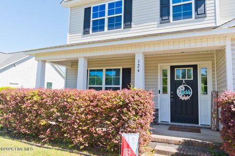 Tiny photo for 124 Waterford Way, Maysville, NC 28555 (MLS # 100568955)