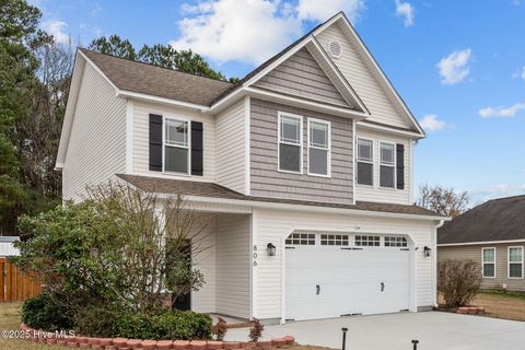 Tiny photo for 806 Fort Sumter Way, Swansboro, NC 28584 (MLS # 100546672)