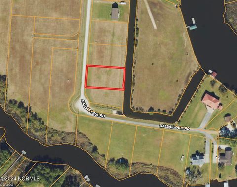 Vacant Land For Sale - 75 Dallas Paul Road<br/> Belhaven, NC 27810