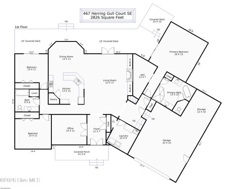 Tiny photo for 467 Herring Gull Court SE, Bolivia, NC 28422 (MLS # 100603779)
