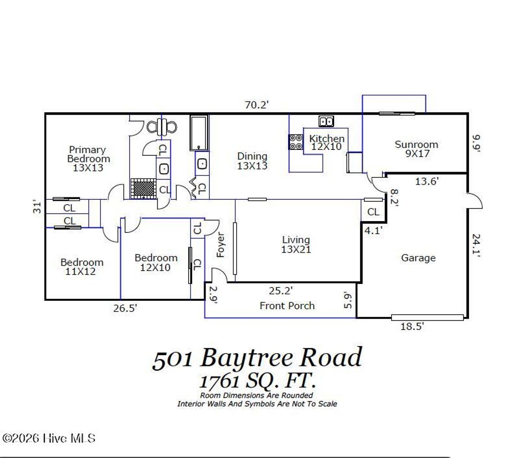 Photo of 501 Baytree Road, Wilmington, NC 28409 (MLS # 100551462)