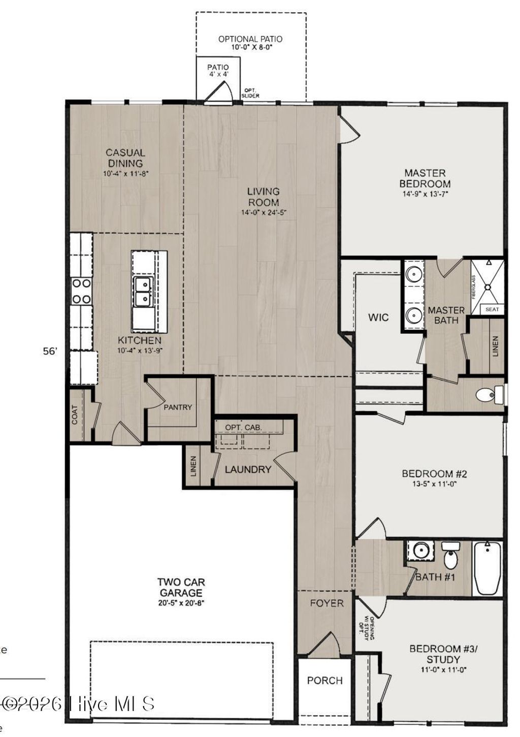 Photo of 4016 Smoked Maple Drive #60, Leland, NC 28451 (MLS # 100548028)