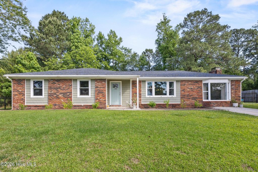 Photo of 103 Vandergrift Drive, Jacksonville, NC 28540 (MLS # 100574700)