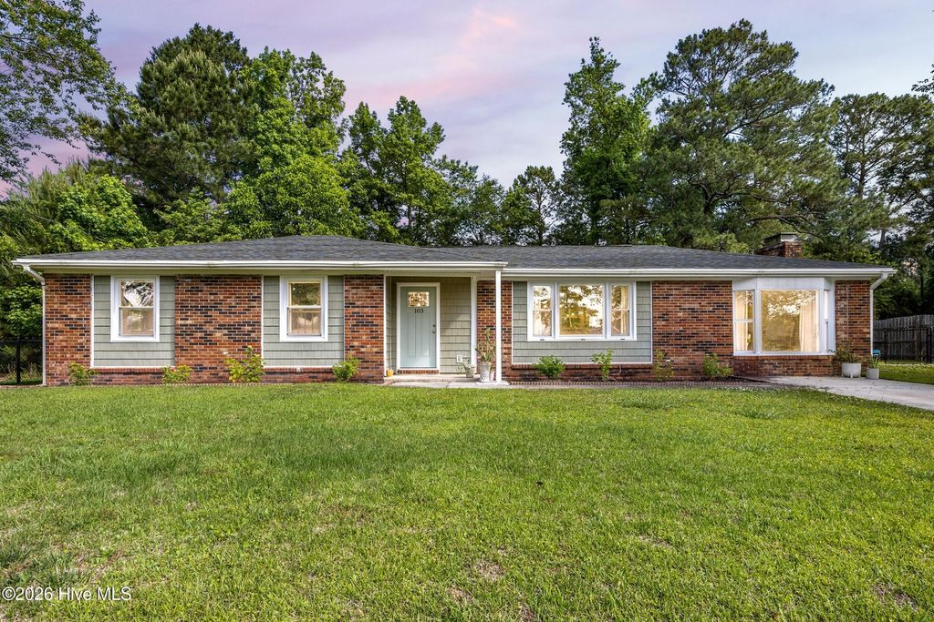 Photo of 103 Vandergrift Drive, Jacksonville, NC 28540 (MLS # 100574700)
