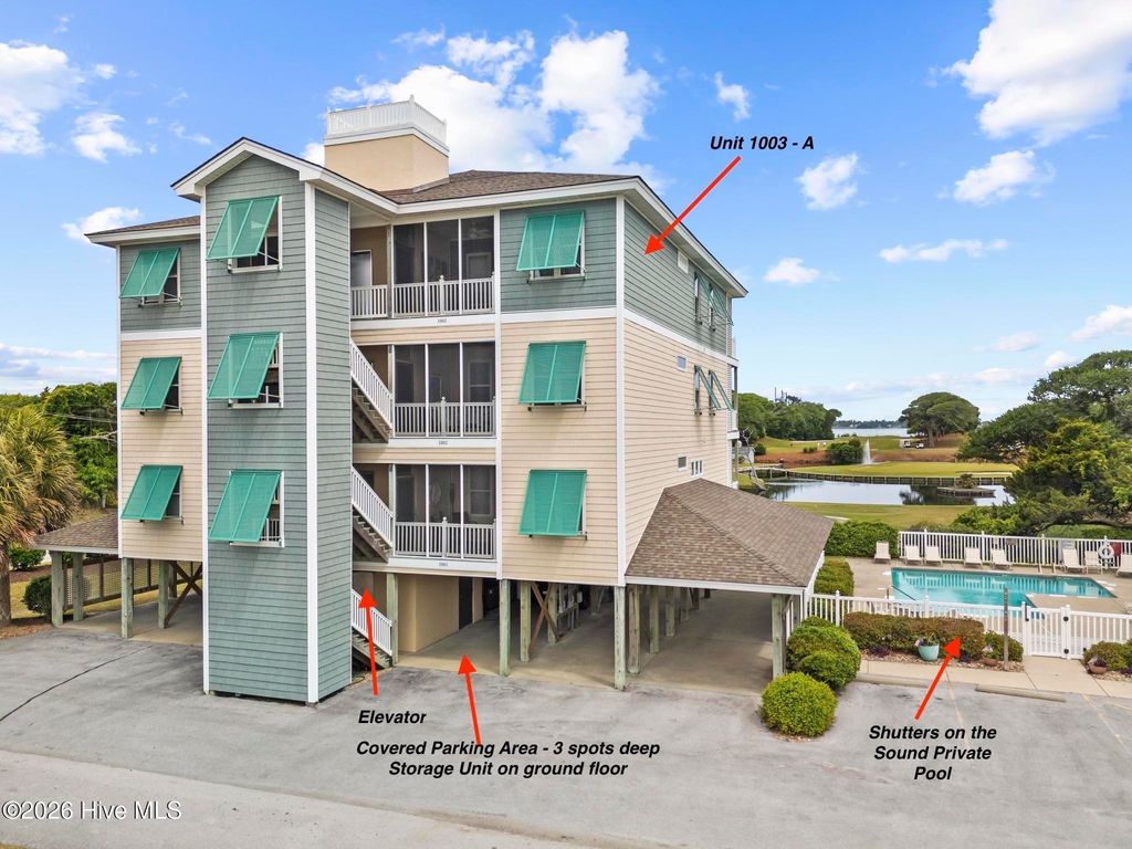 Photo of 112 Oakleaf Drive #1003-A, Pine Knoll Shores, NC 28512 (MLS # 100571654)
