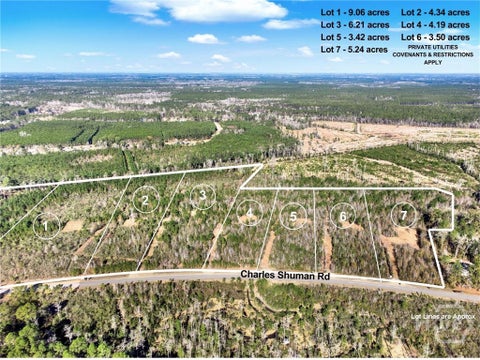 Vacant Land For Sale - LOT 7 Charles Shuman Road<br/> Pembroke, GA 31321