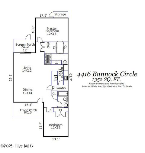 Tiny photo for 4416 Bannock Circle, Wilmington, NC 28409 (MLS # 100543131)