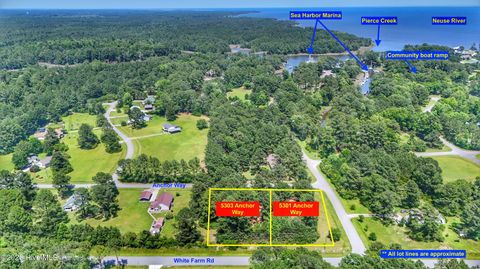 Vacant Land For Sale - 5301 Anchor Way<br/> Oriental, NC 28571