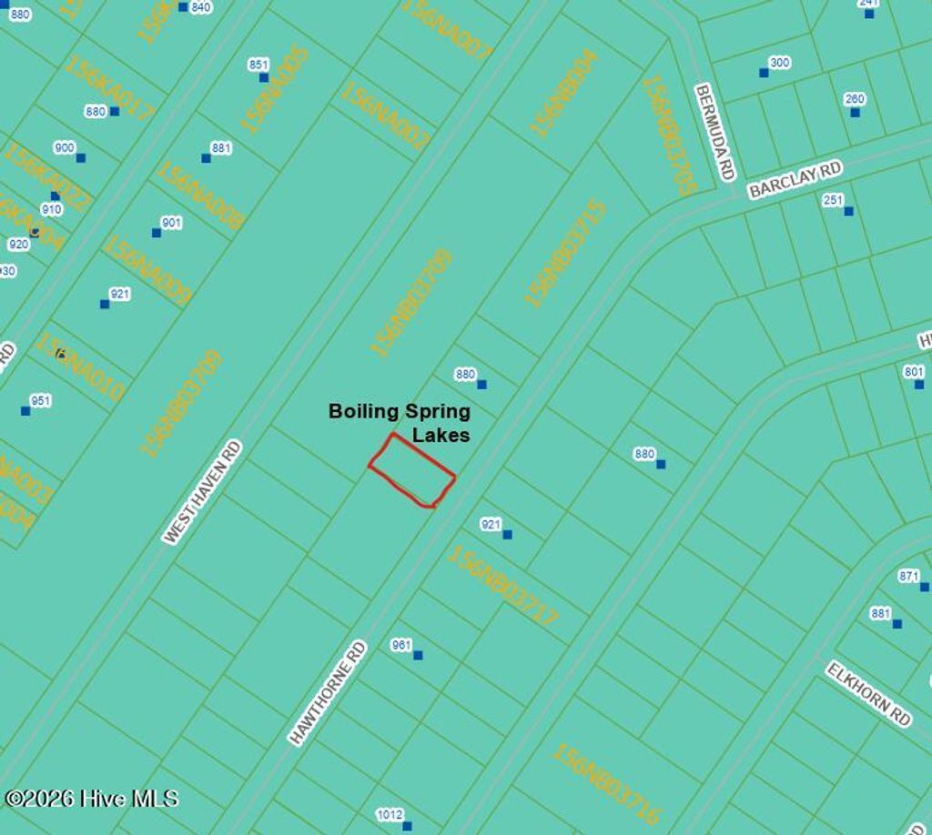 Photo of 0 Hawthorne Road, Boiling Spring Lakes, NC 28461 (MLS # 100571465)