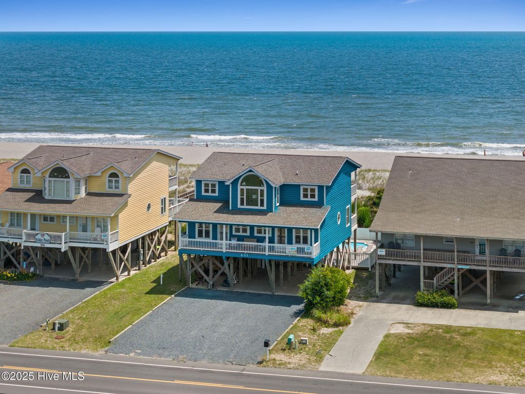 Photo of 533 Ocean Boulevard W, Holden Beach, NC 28462 (MLS # 100515755)