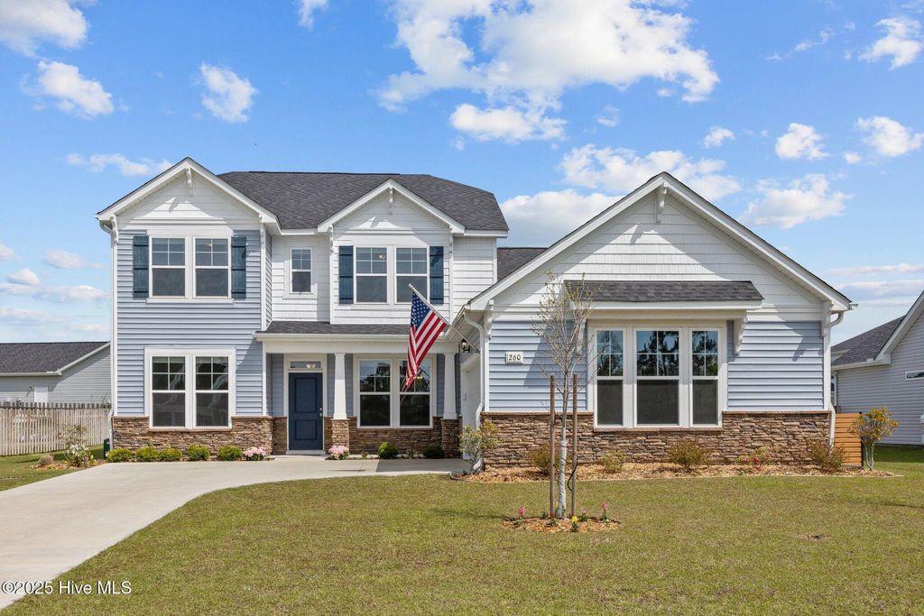 Photo of 260 E Red Head Circle, Sneads Ferry, NC 28460 (MLS # 100503242)
