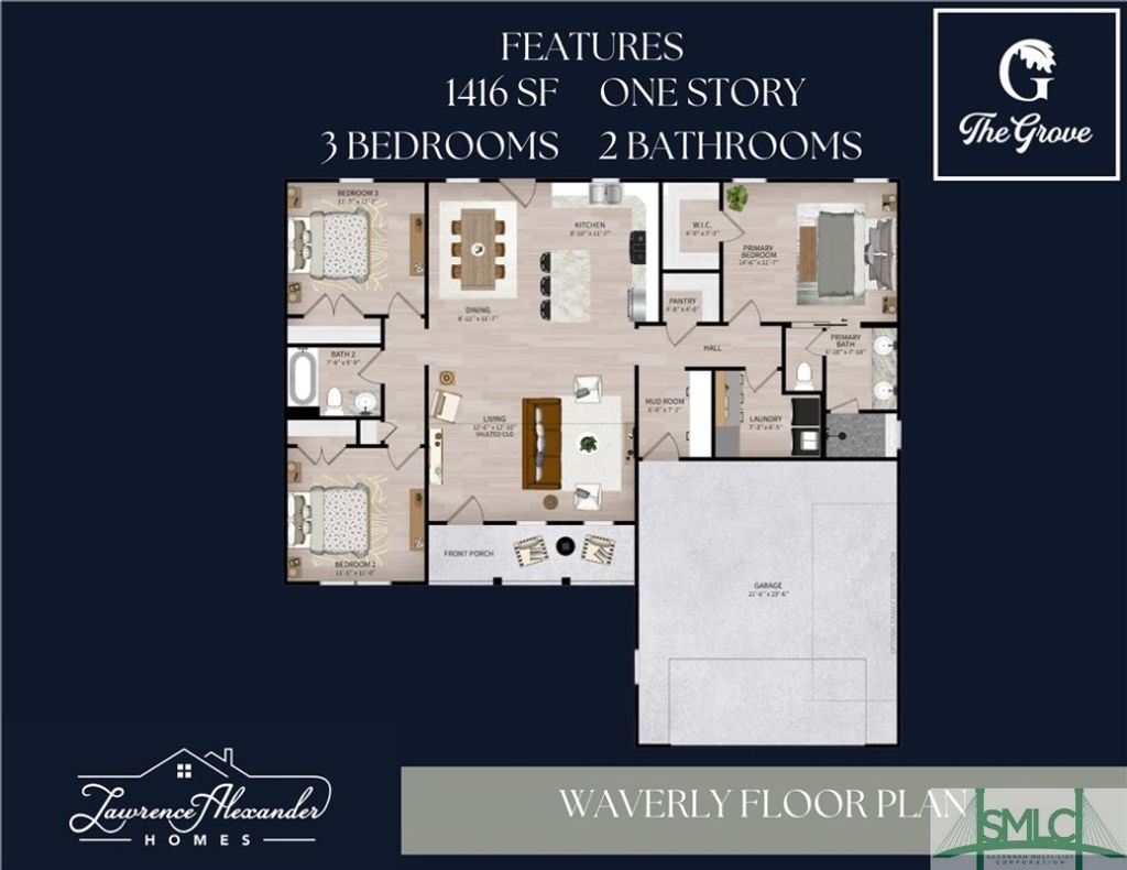 Photo of 50 GROVE HOLLOW Road, Rincon, GA 31326 (MLS # SA329939)