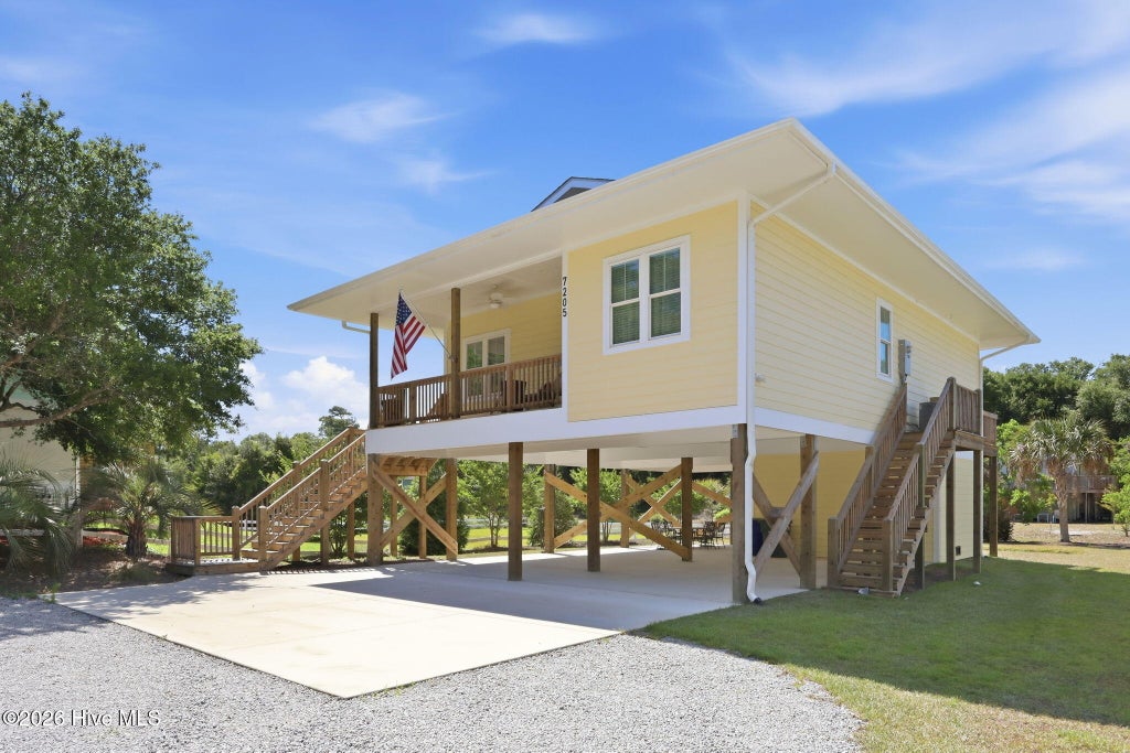 Photo of 7205 Sound Drive, Emerald Isle, NC 28594 (MLS # 100579699)