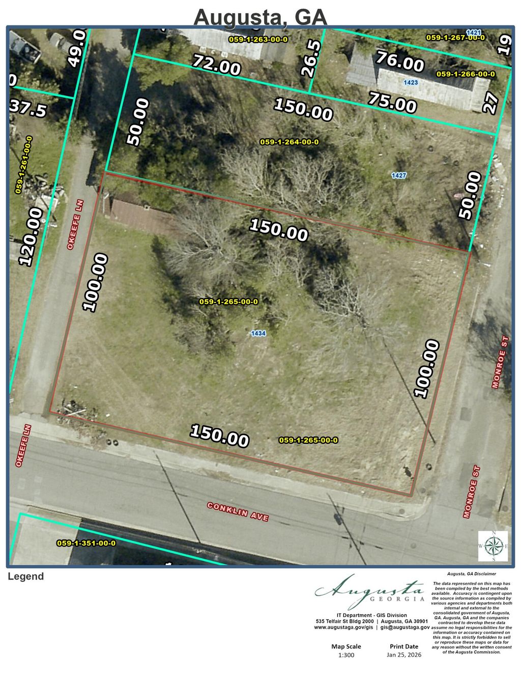 Photo of 1434 Okeefe Lane, Augusta, GA 30901 (MLS # 551385)