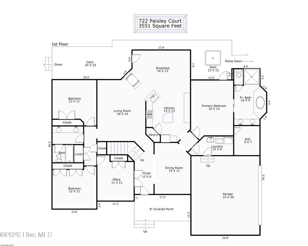 Photo of 722 S Paisley Court, Wilmington, NC 28409 (MLS # 100598318)
