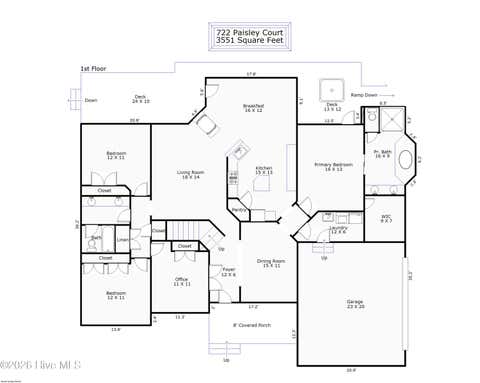 Tiny photo for 722 S Paisley Court, Wilmington, NC 28409 (MLS # 100598318)