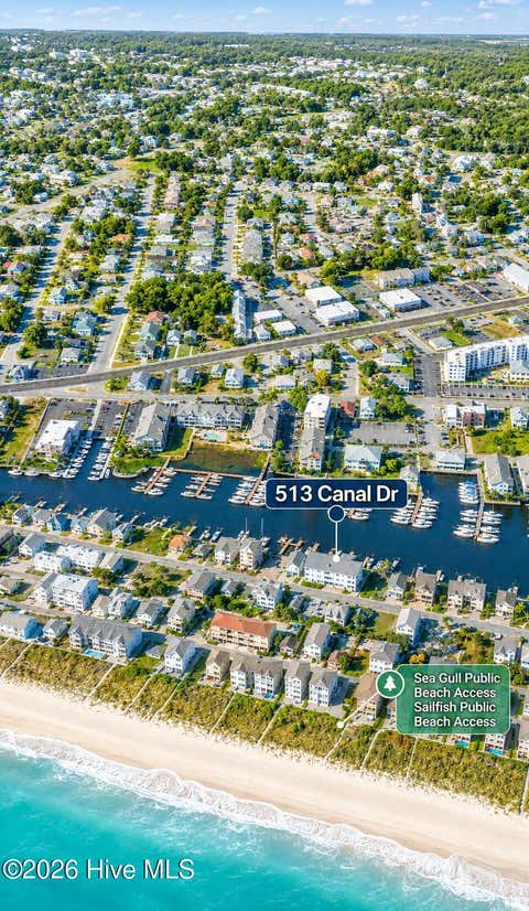 Tiny photo for 513 Canal Drive #Unit A1, Carolina Beach, NC 28428 (MLS # 100589445)