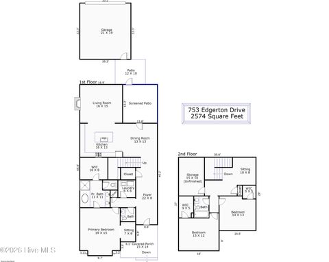 Tiny photo for 753 Edgerton Drive, Wilmington, NC 28412 (MLS # 100554120)