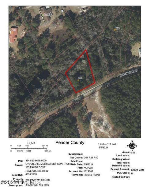 Tiny photo for 288 Cart Wheel Road, Rocky Point, NC 28457 (MLS # 100591253)