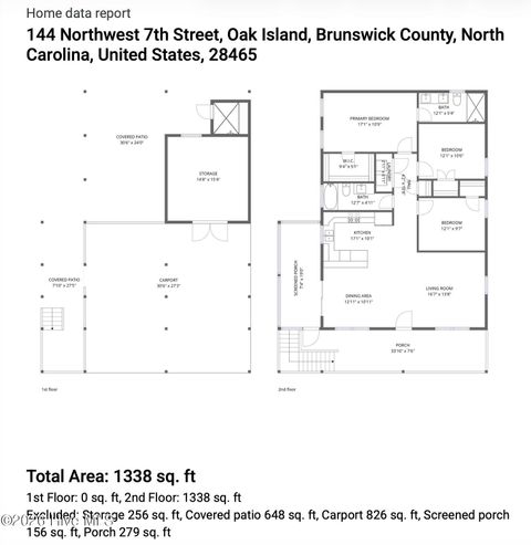 Tiny photo for 144 NW 7th Street, Oak Island, NC 28465 (MLS # 100573959)