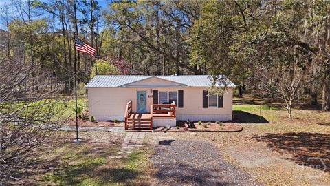 Mobile Home For Sale - 212 Sand Dollar Drive<br/> Liberty County, Fleming, GA 31309